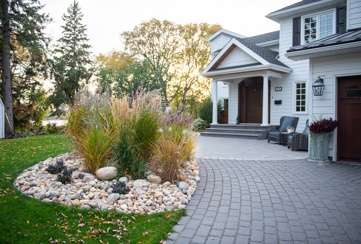 Limitless Landscaping softscaping and landscape design on Kildonan Dr, Winnipeg, Manitoba